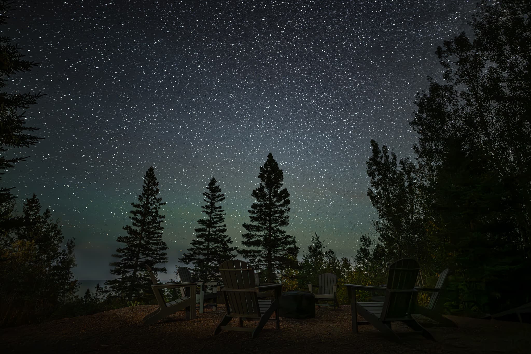 Star gazing — dark skies above the North Shore