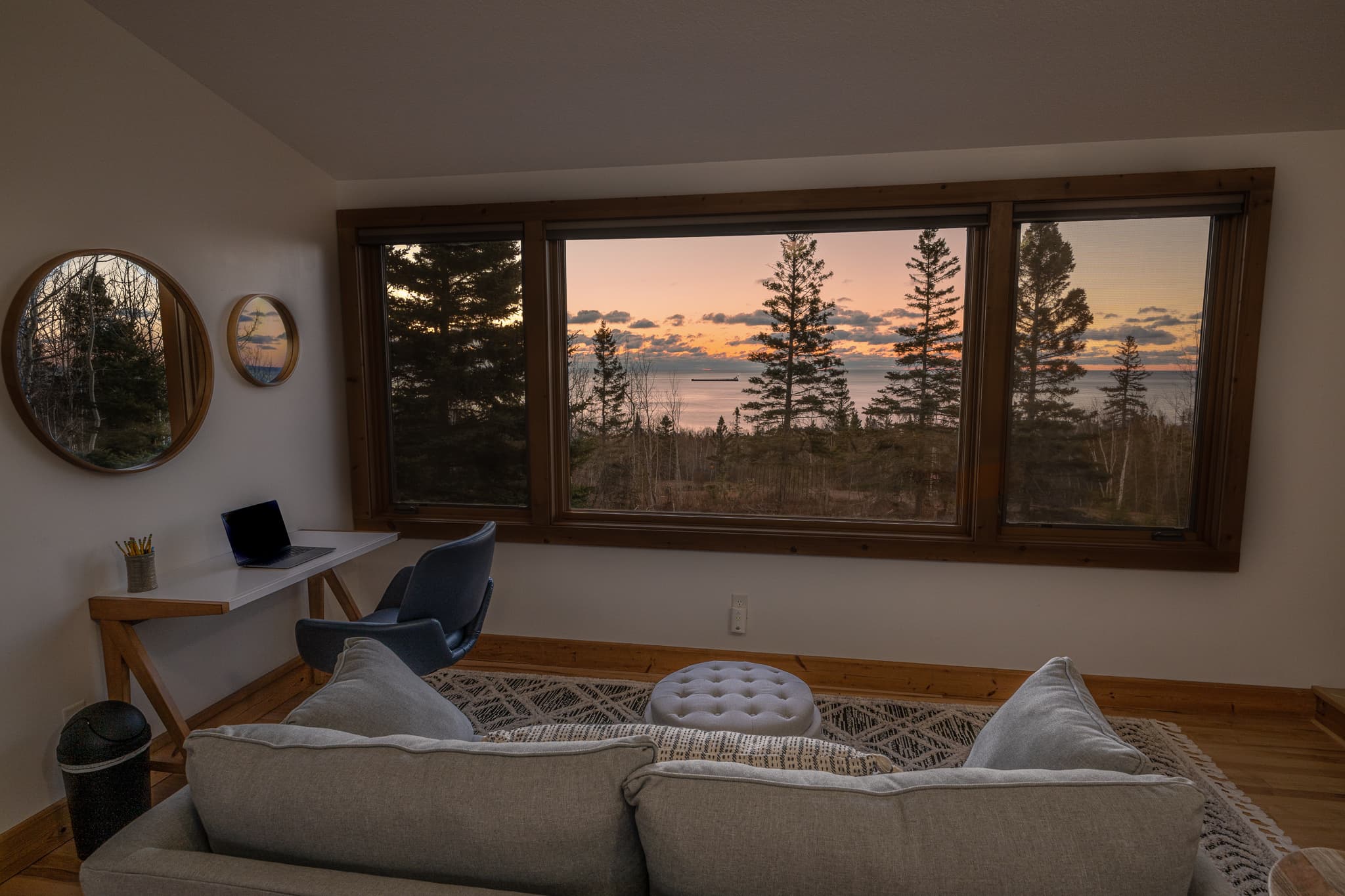 Bedroom 1 — Lake Superior views