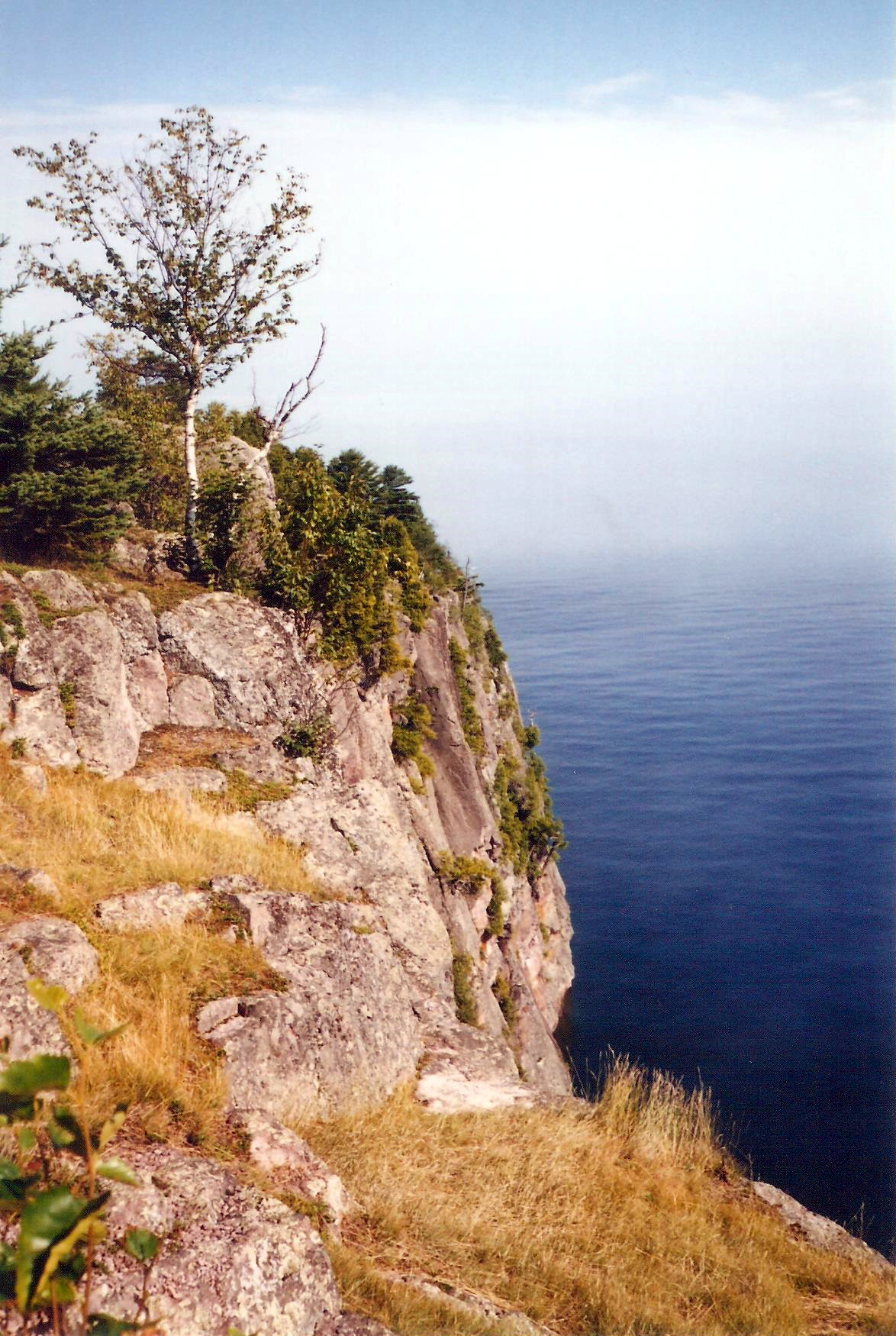 Shovel Point cliffs above Lake Superior at Tettegouche State Park